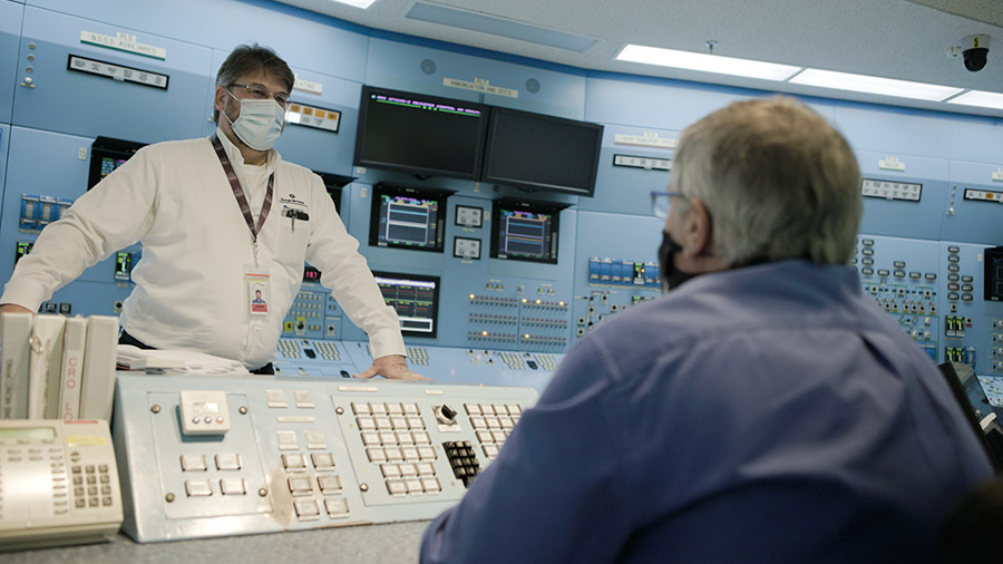 Salle de contrôle du simulateur 2