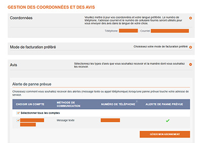 Mode de diffusion des alertes